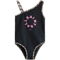 SmALLSAINTS Traje de baño beige / rosa neón / negro