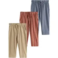 Next Pantalón azul ahumado / marrón rojizo / color barro