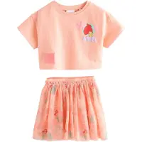 Next Conjunto menta / lila / coral / rojo