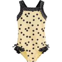 Next Traje de baño amarillo pastel / negro