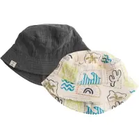 Next Sombrero azul / greige / gris oscuro / verde claro