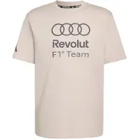 Adidas adidasAUDI REVOLUT F1 TEAM DNA GRAPHIC TEE S Chalk Pearl Hombre