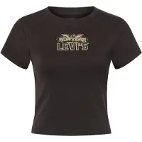 Levi's Graphic Essential Sporty Tee Black Talla: XS | Camisetas de Seda Outlet | Mujer | Negro