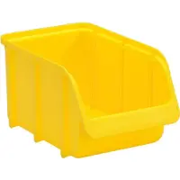 Hünersdorff 673200 Sichtlagerkasten Größe 3 3,0 l gelb
