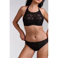 Marlies Dekkers Dolce Vita Black And Sand Push Up Bikini Top Talla: 75B | Bikinis Outlet | Mujer | Negro