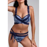 Marlies Dekkers Cache Coeur Paisley Print Push Up Bikini Top Talla: 70E | Bikinis Outlet | Mujer