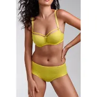 Marlies Dekkers Space Odyssey Citrus Yellow Lace Balcony Bra Talla: 75C | Brasieres Outlet | Mujer | Amarillo