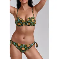 Marlies Dekkers Bellini Flower Print Push Up Bikini Top Talla: 70B | Bikinis Outlet | Mujer