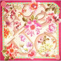 GUESS Pañuelo 'Flowers' rosa