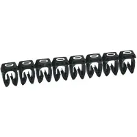 Legrand 038210, sistema de etiquetado CAB3, para cables de 0,5-1,5 mm², número: 0, color: negro