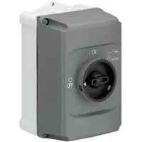 ABB Caja aislante IB132-G, color gris/, grado de protección IP65, con triple sistema de cierre