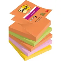 Post-It Super Sticky Z-Notes Boost Notas adhesivas 76 x 76 mm (5 unidades)