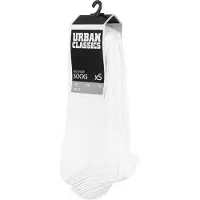 Urban Classics Calcetines 'No Show' blanco