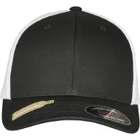 Flexfit Gorra negro / blanco