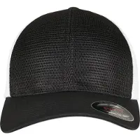 Flexfit Gorra negro / blanco