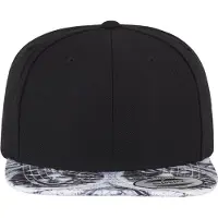 Flexfit Gorra 'Sun King' negro / blanco