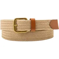 Levi's Stretch Woven Belt Khaki Talla: 90 | Cinturones Outlet | Hombre | Marrón