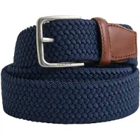 Gant para hombre. 9940193 Cinturón elástico trenzado marino (105/42), Casual, Clásico, Poliéster Reciclado, outlet 2026.
