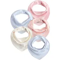 Next Babero beige / azul claro / naranja / rosa