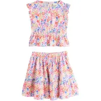 Next Conjunto crema / azul / verde / rojo