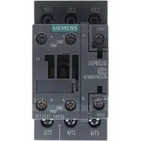 Siemens Contactor 230AC 15KW 1 NO + 1 NC - Contactor magnético 32A 230V AC 0VDC 3RT2027-1AP00