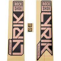 RockShox Kit De Calcomanías Lyrik Ultimate 27/29 High Gloss Black 2023+