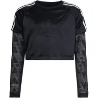 Adidas Camiseta gris / negro / blanco