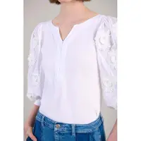 Anne Fontaine Cathia White Talla: 40 | Manga Larga Outlet | Mujer | Blanco