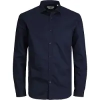 Jack & Jones Camisa 'Cardiff' azul oscuro