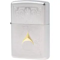 Zippo Design Satin Chrome 60007733, encendedor