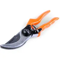 FUXTEC tijera de poda básica FX-RSB20 | herramienta manual de 20 cm para jardinería | tijera para trabajos de poda