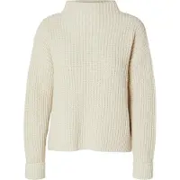 Selected Diseño Extragrande Jersey Mujeres Beige XL