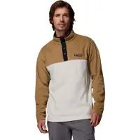 Columbia - Steens Mountain Half Snap II - Jerséis de forro polar size XXL, beige/marrón