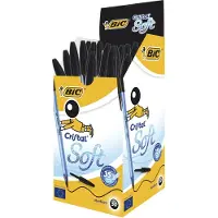 BIC Bolígrafo Cristal Soft 50 Unidades