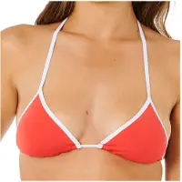 Rip Curl - Women's Classic Surf Sliding Tri - Parte superior de bikini size S, negro