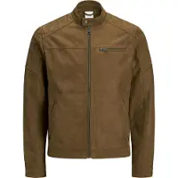 Jack & Jones Chaqueta de entretiempo 'JCORocky' marrón
