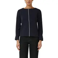 s.Oliver Sweatshirts Marine Talla: 36 | Sudaderas con Capucha Outlet | Mujer