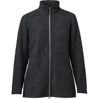 Ivanhoe - Women's Brodal Long Classic - Chaqueta de lana size 38, negro