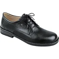 Finn Comfort Zapatos con cordón 'Schnürschuh Herren 01201 060099 Echtleder in schwarz' negro