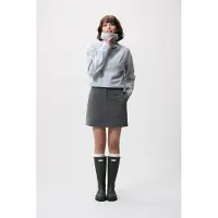 Catwalk junkie Short Pinstripe Skirt Grey Melange Talla: 42 | Mini Faldas Outlet | Mujer | Gris