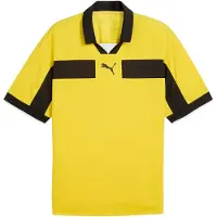 Puma Camiseta funcional 'TeamClassic' amarillo / negro
