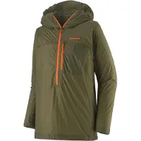 Patagonia - Ropa de senderismo - M's Houdini Rock Jkt Basin Green de Softshell - Talla L - Verde