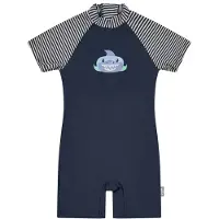 Sterntaler - Kid's Swimming Costume Shark - Lycra size 74/80, azul