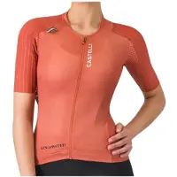 Castelli - Women's Unlimited Pro 2 Jersey - Maillot de ciclismo size S, rojo