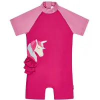 Sterntaler - Kids' Swimsuit - Unicorn - Lycra size 92, fucsia