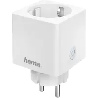 Hama 176575 WLAN-Steckdose Mini Verbrauchsmessung, ohne Hub