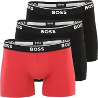 BOSS para hombre. 50554694 Set 3 Bóxers Confort marino, rojo, negro (M), Homewear, Algodón, outlet 2026.