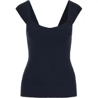 We fashion Top azul oscuro