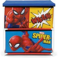 Arditex Estantería De Almacenamiento De 3 Cajones Spiderman Marvel