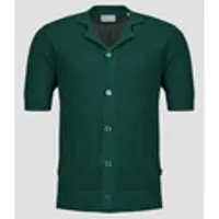 Minimum Camisa manga corta MASON CROCHET hombre - Verde - EU XL